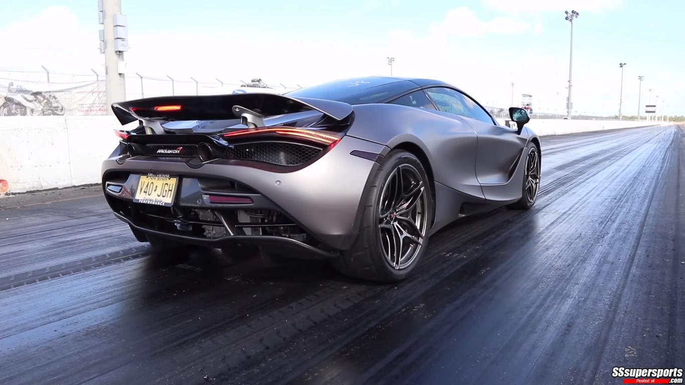 900hp Mclaren 720s Quarter Mile Drag Race Sssupersports