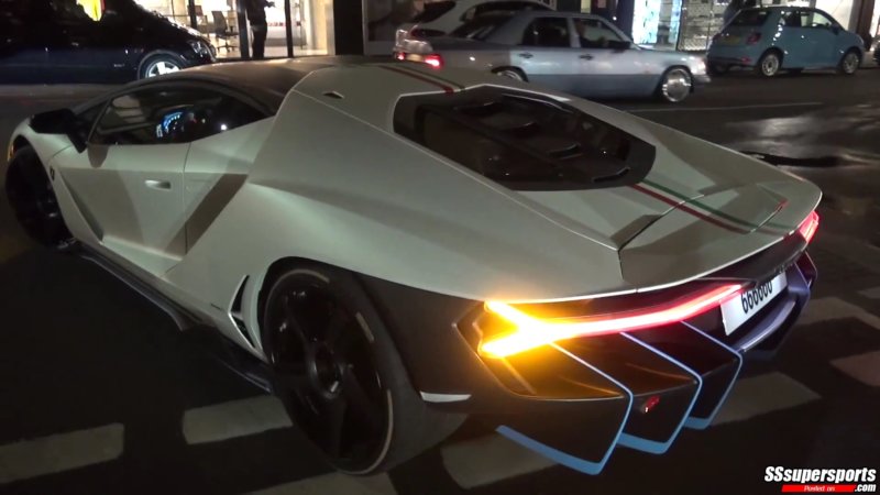 14-arab-white-lamborghini-centenario-rear-three-quarters-street-london-night