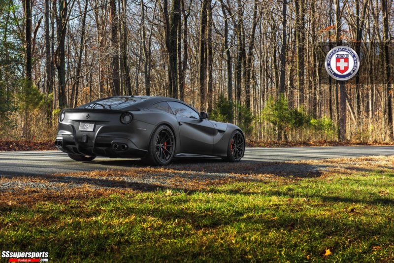 10-satin-black-ferrari-f12berlinetta-on-hre-wheels-rear-side-view