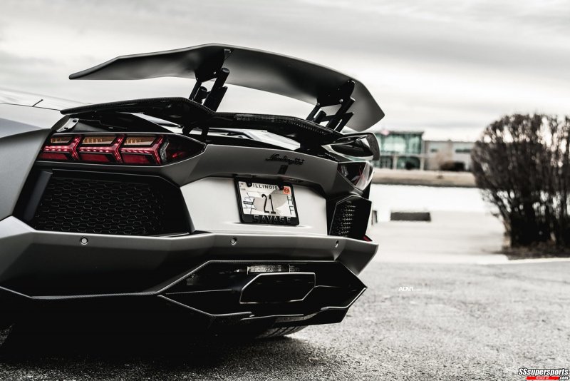 13-frozen-gray-dmc-lamborghini-aventador-roadster-on-adv1-wheels-rear-end